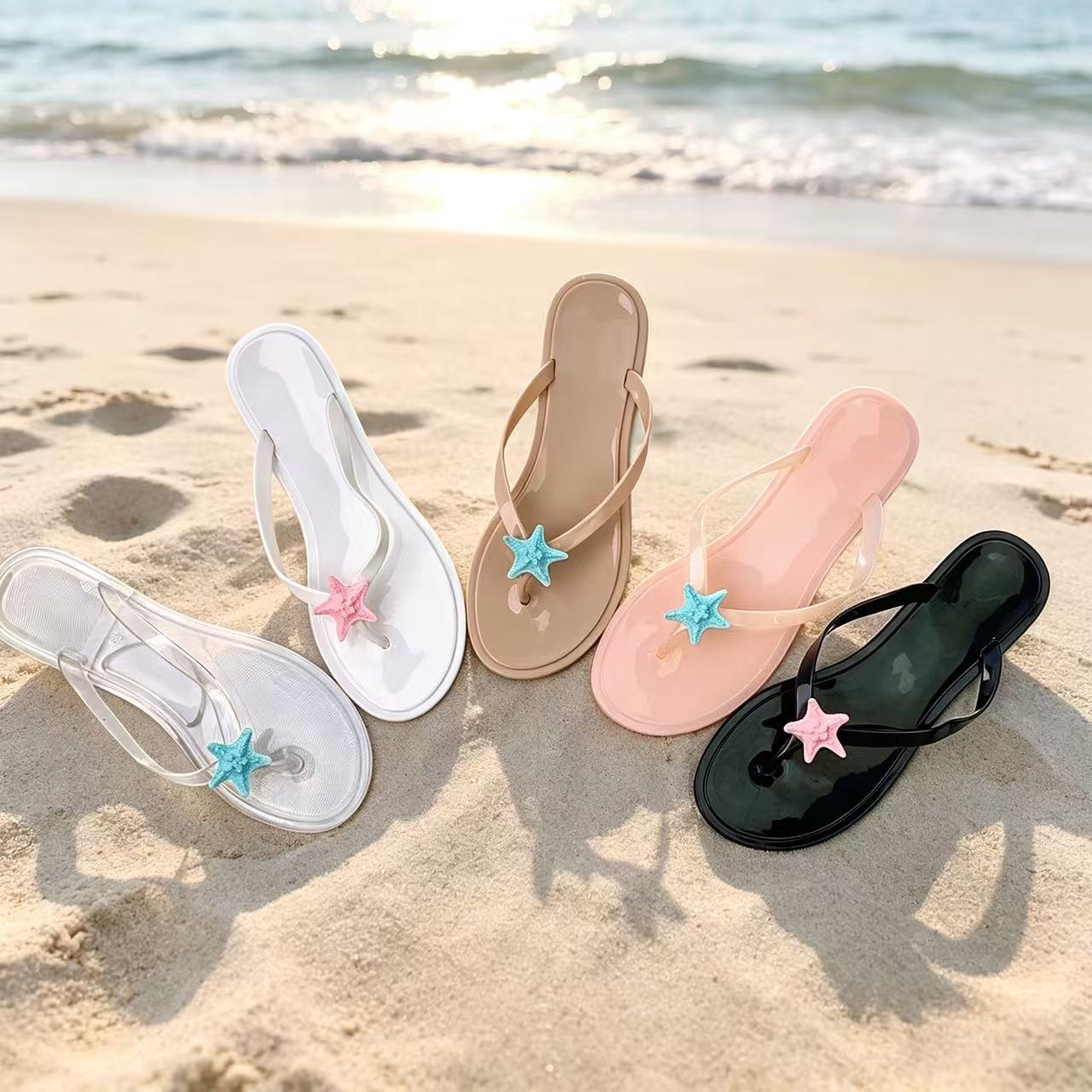 Thong Flat Sandal - Women's Flip-Flops 2026 Summer New Starfish