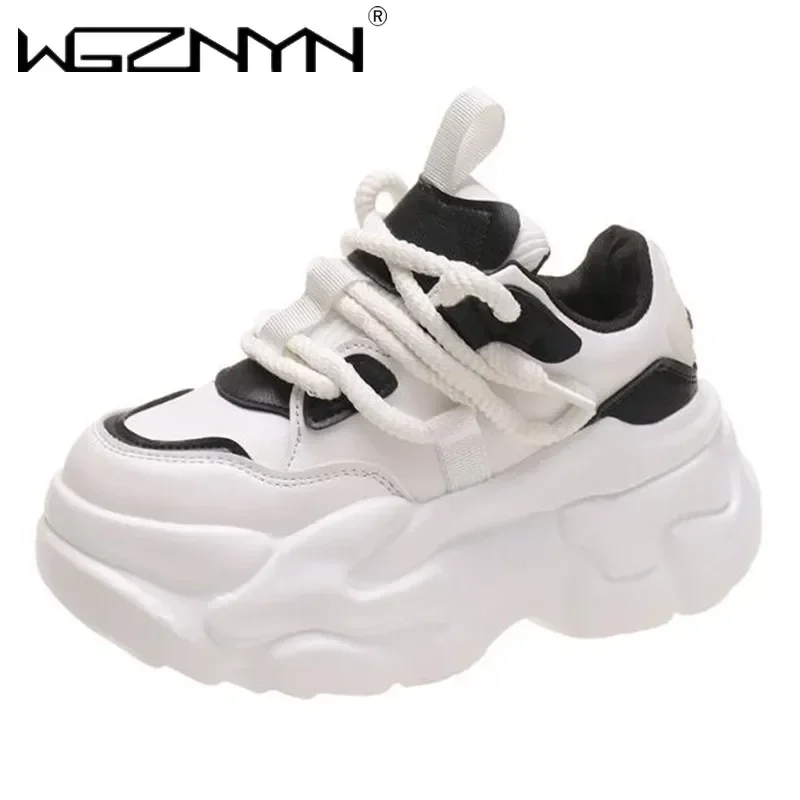 Wedge Heeled Sneaker - NEW 2025 Women High Platform Casual