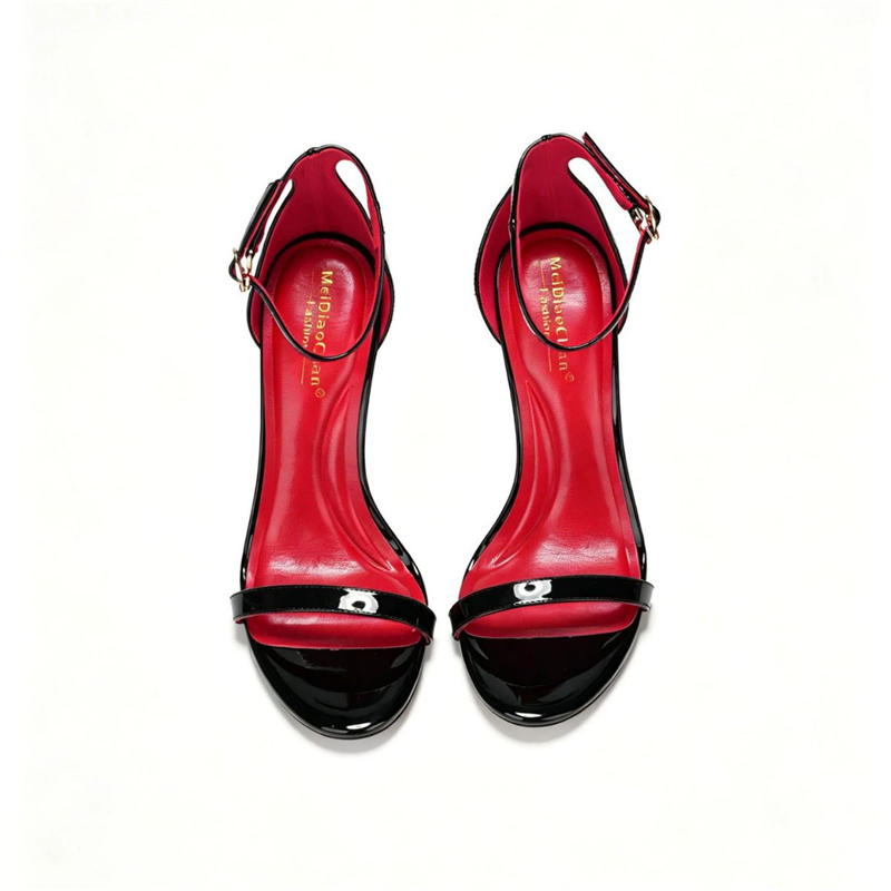 Summer New Round Headed Lacque - Women'S Shoes Red Bottoms review and price