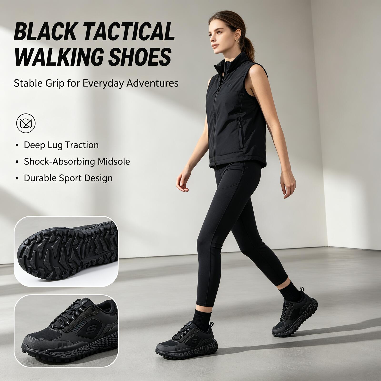 Hot Skechers Black All-Terrain - Women Shoes Skechers review and price