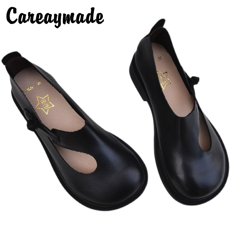 Careaymade-Genuine Leather Big - Women'S Shoes review and price