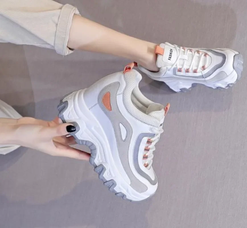 9CM Genuine Leather Platform W - Wedge Heeled Sneaker review and price