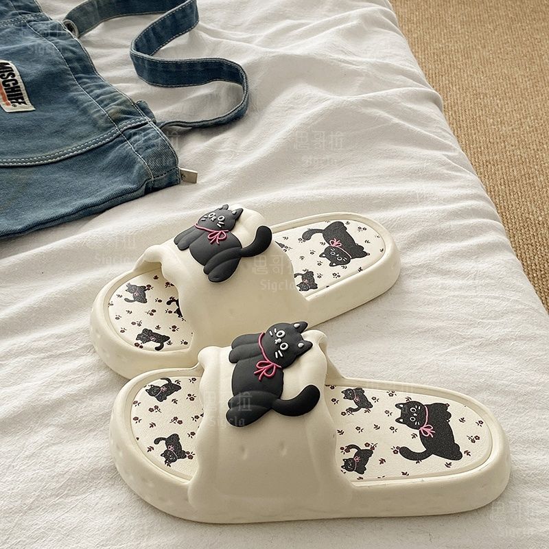 Printting Cute Bear Women Slip - Women'S Shoes To Men'S Size review and price