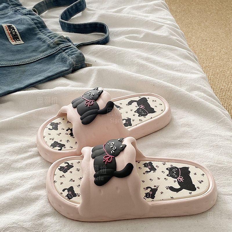 Printting Cute Bear Women Slip - Women'S Shoes To Men'S Size review and price