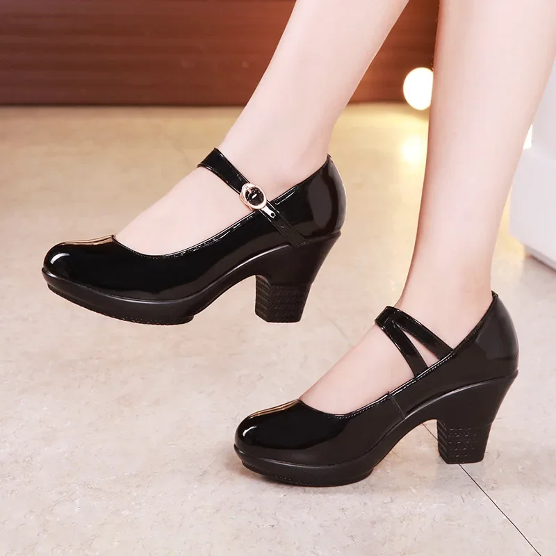 Small Size 32-43 Medium Block  - Women'S Shoes Red Bottoms review and price