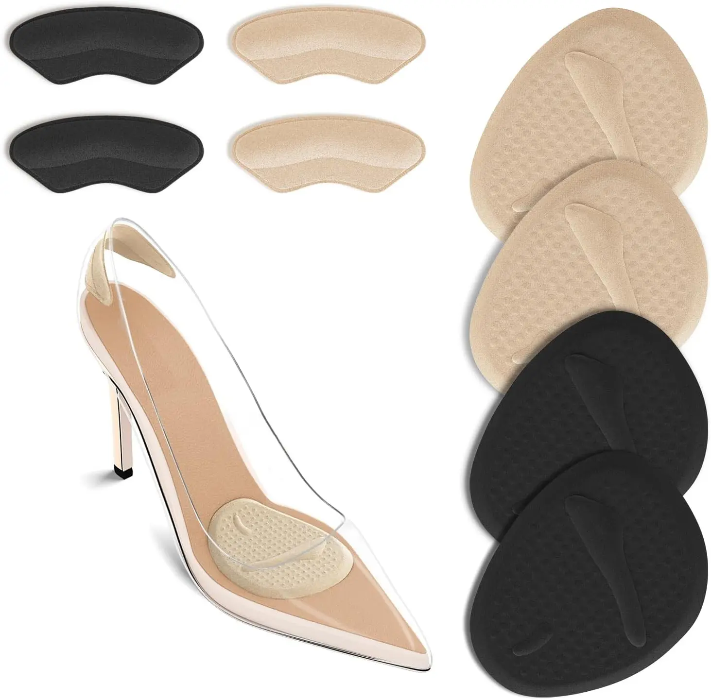 2 Sets Heel Pads, Ball of Foot - Women'S Shoes review and price