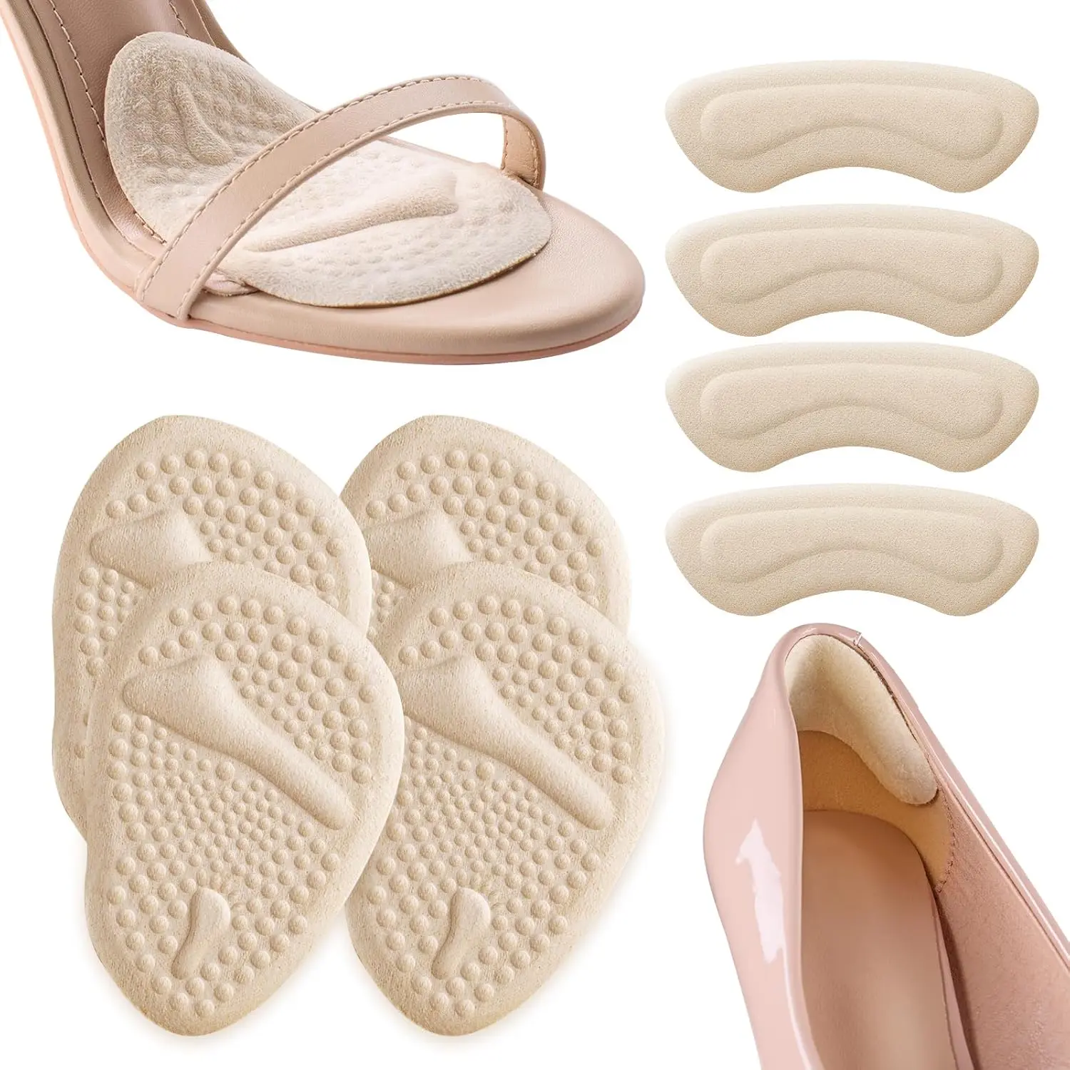 2 Sets Heel Pads, Ball of Foot - Women'S Shoes review and price