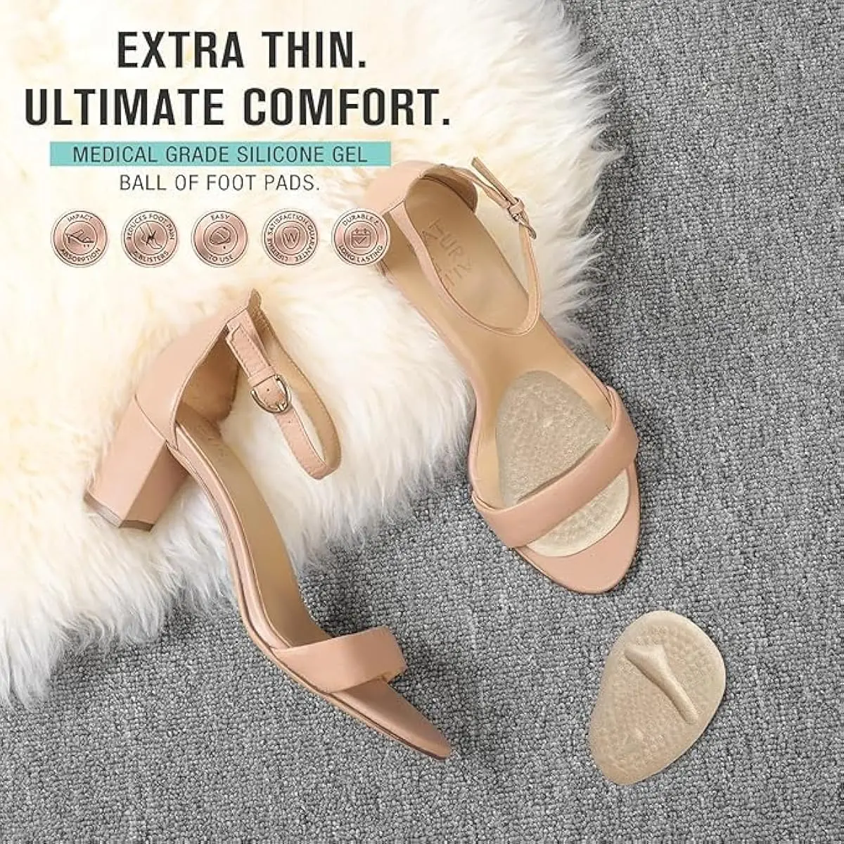 2 Sets Heel Pads, Ball of Foot - Women'S Shoes review and price