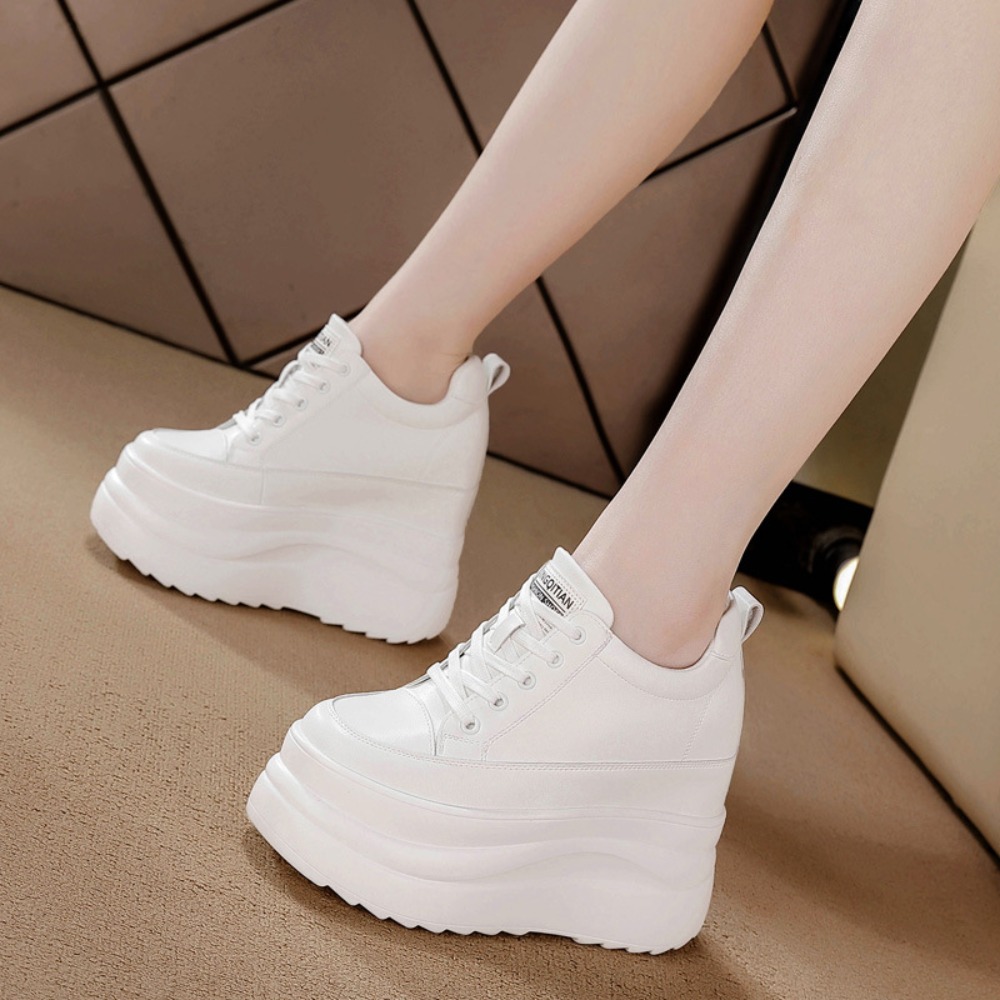 Casual Sneakers Women's Spring - Wedge Heeled Sneaker review and price