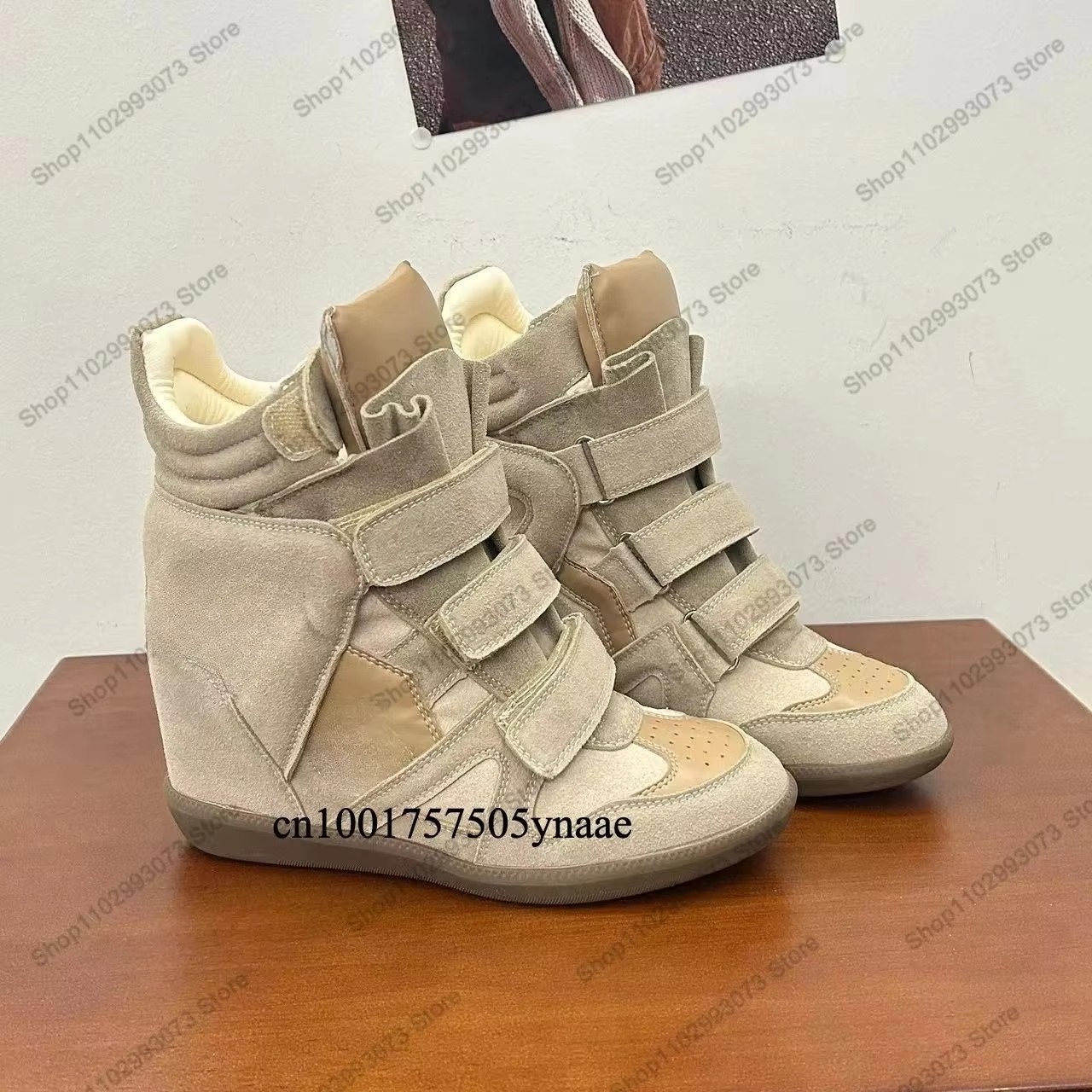 Women Hidden Wedge Heel High‑T - Wedge Heeled Sneaker review and price